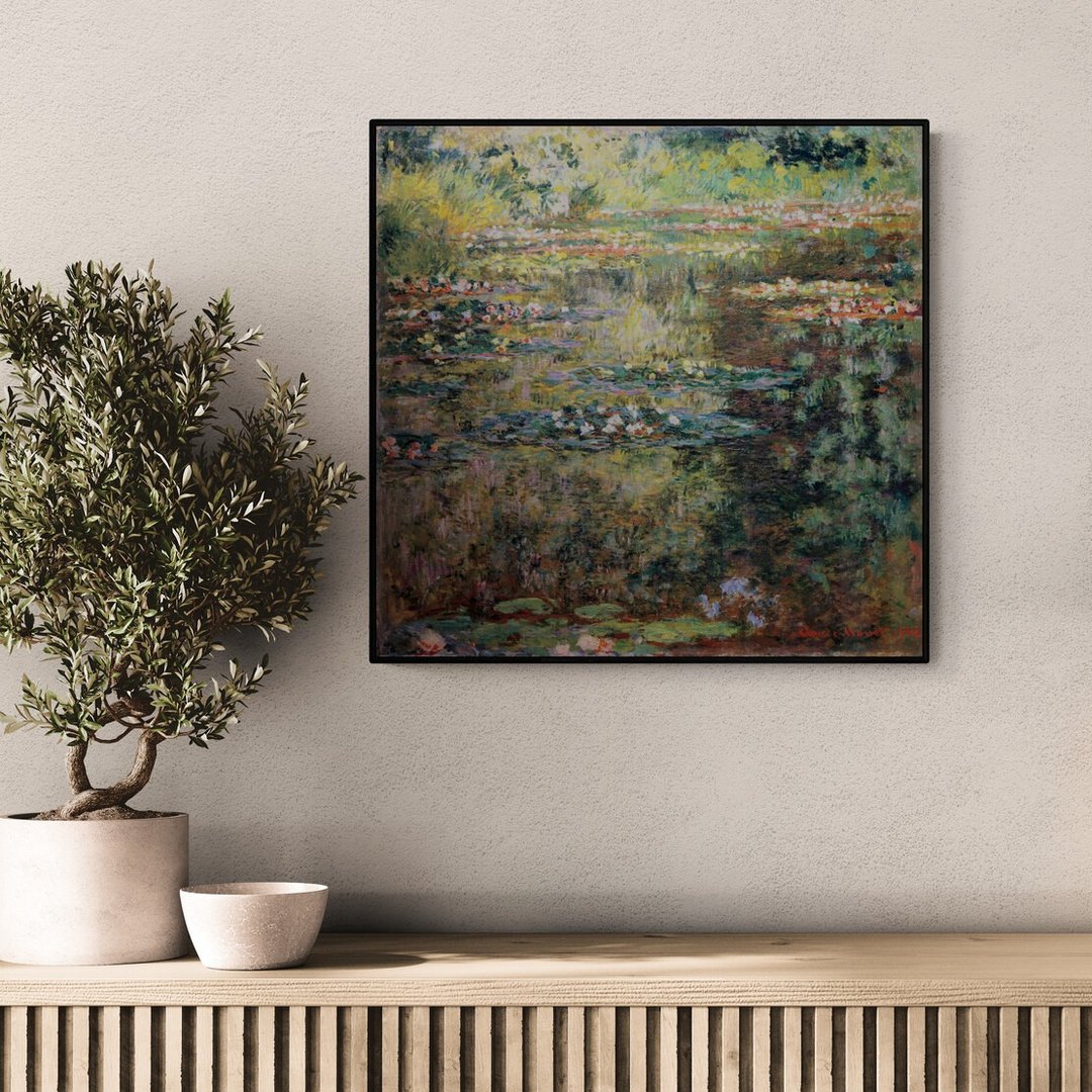 【印象派挂画】莫内 Monet | 睡莲 Nymphéas (1904–05) - 海报/装饰画/版画 - 纸 