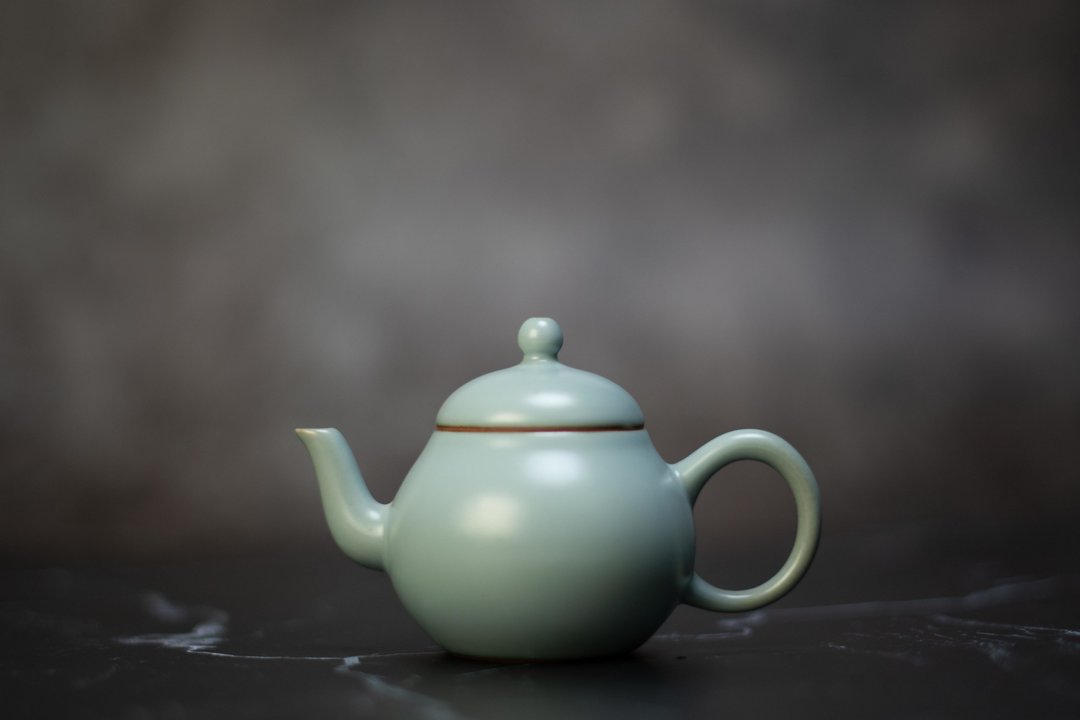 陶作坊│壶知己小梨型壶_粉青 - 茶具/茶杯 - 陶 透明