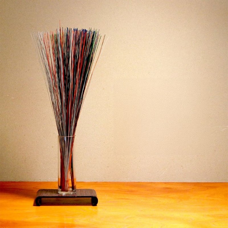 【手作DIY】染色蔺草花艺束FraGrass70 职人工艺 质感色调 花艺 - 香薰/精油/线香 - 植物．花 