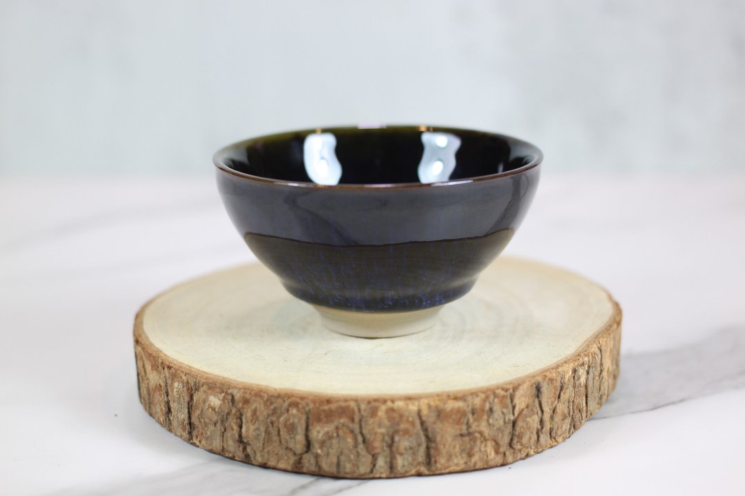 【沐春生活】湛海 天目釉茶杯 茶碗 莺歌陶艺名家叶敏祥作品 - 茶具/茶杯 - 陶 