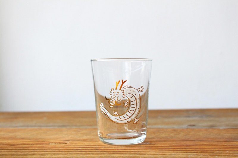 【+t企划】13生肖杯-龙 - 玻璃杯 - 玻璃 透明