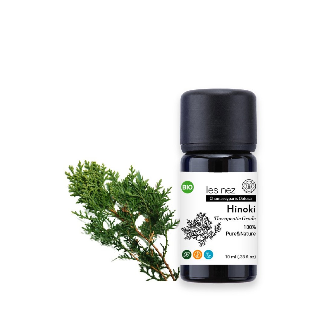 【Les nez 香鼻子】天然单方桧木纯精油 10ML - 香薰/精油/线香 - 精油 黑色