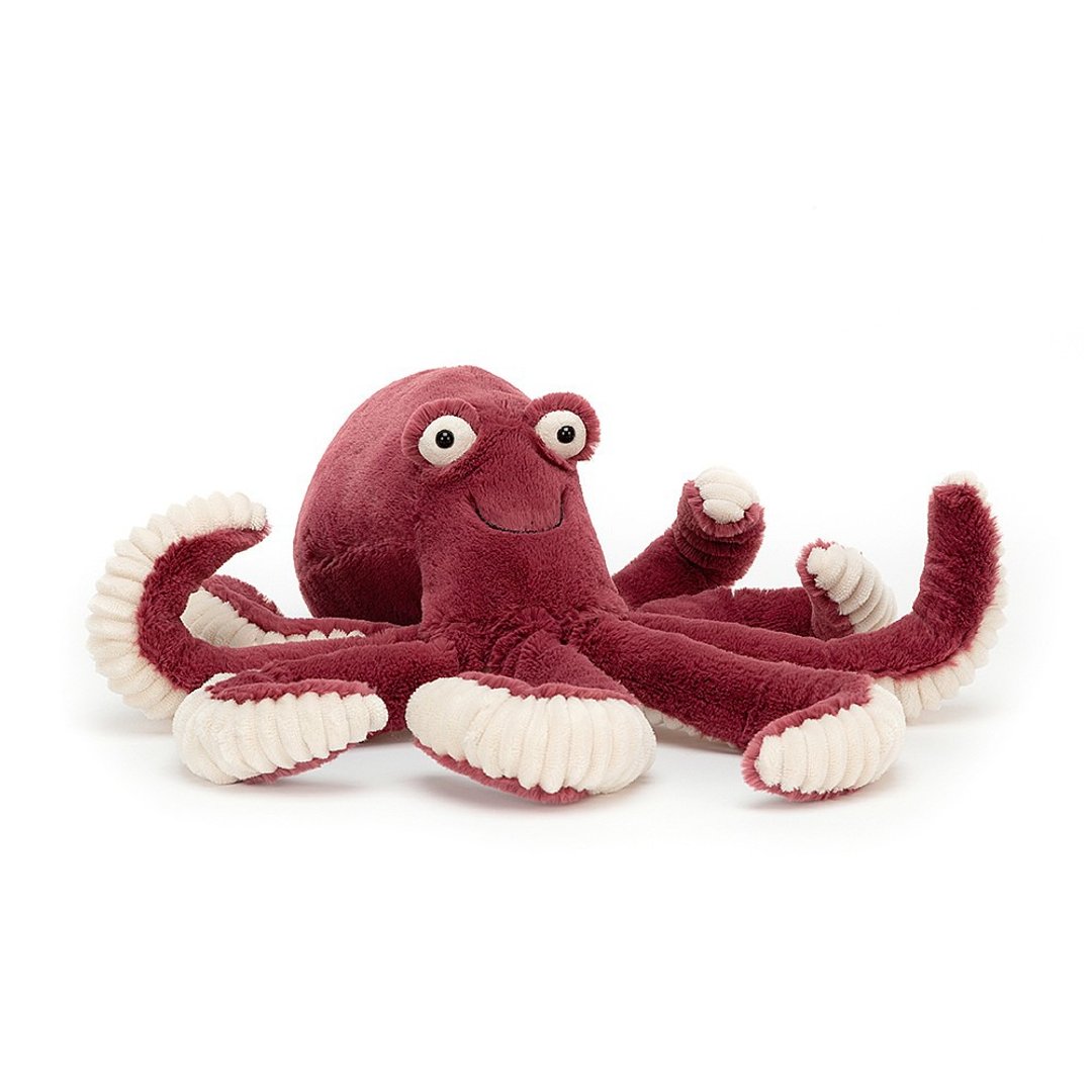 Obbie Octopus 章鱼哥 27厘米 - 玩偶/公仔 - 聚酯纤维 红色