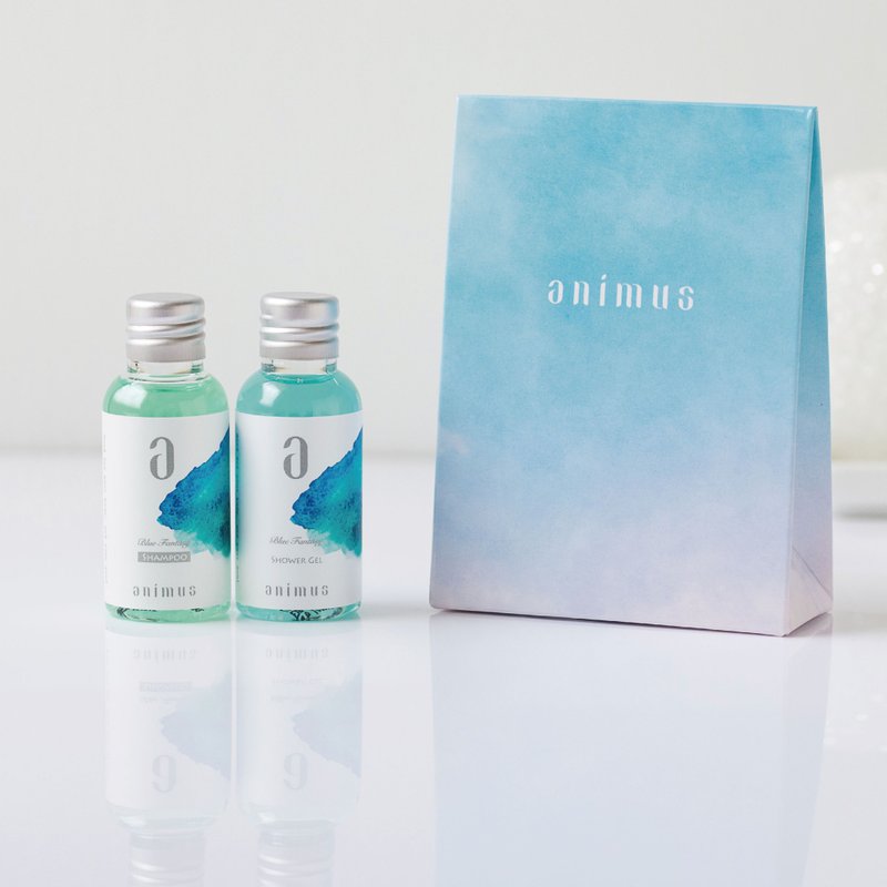 Goody Bag -  水蓝迷迭洗浴保养3件组 - 心意小礼包装 - 沐浴用品 - 其他材质 蓝色