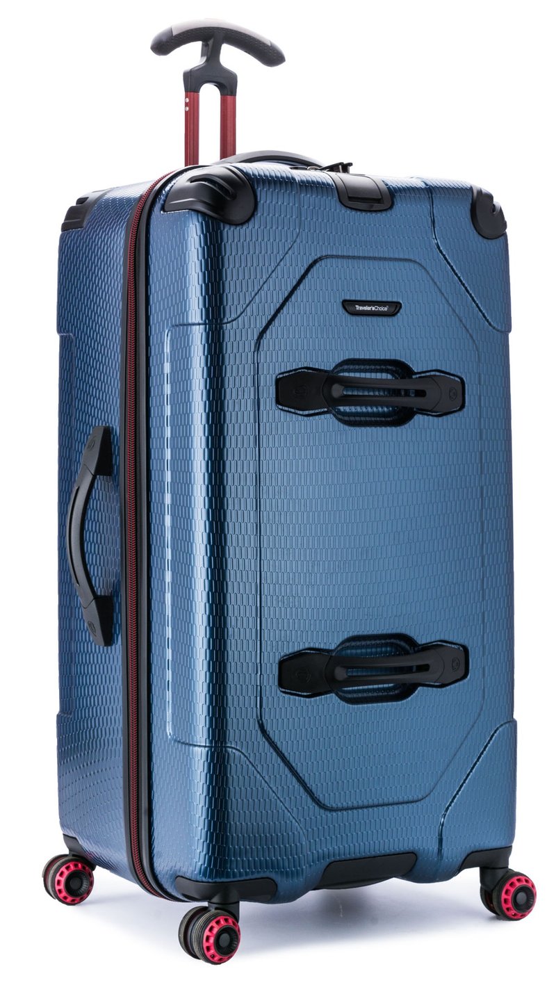 Traveler's Choice MAXPOTER系列30寸红点胖胖箱-海军蓝 - 行李箱/行李箱保护套 - 塑料 蓝色