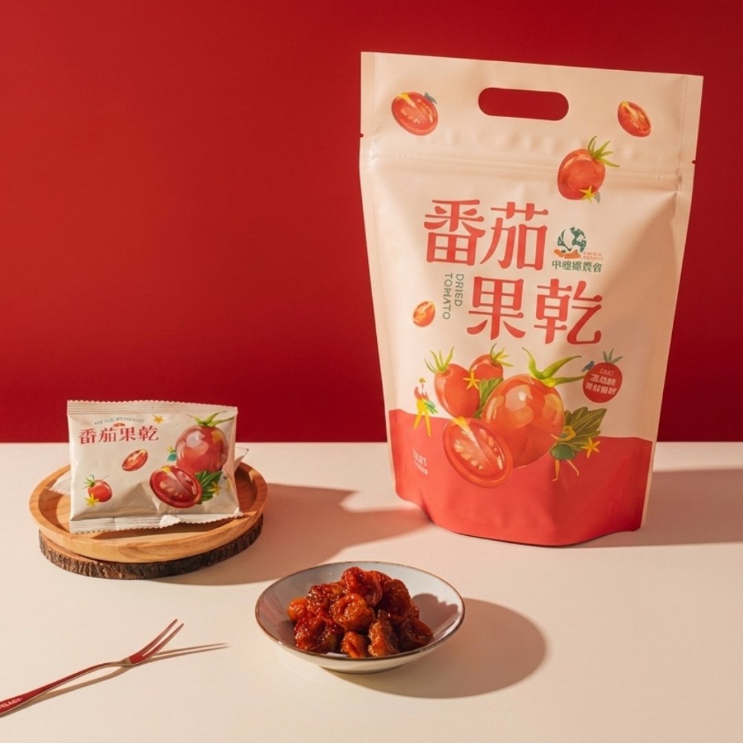 【中埔乡农会】番茄果干 | 红宝石的秘密 Q 弹有嚼劲 - 水果干 - 新鲜食材 