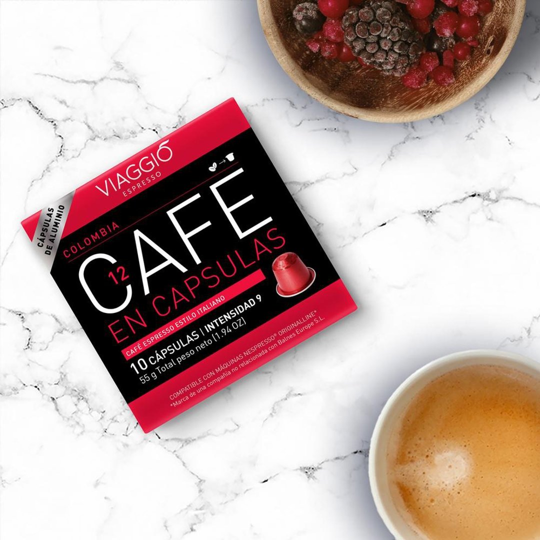 【Nespresso机适用】Viaggio Espresso NE12 哥伦比亚胶囊咖啡 - 咖啡 - 浓缩/萃取物 红色