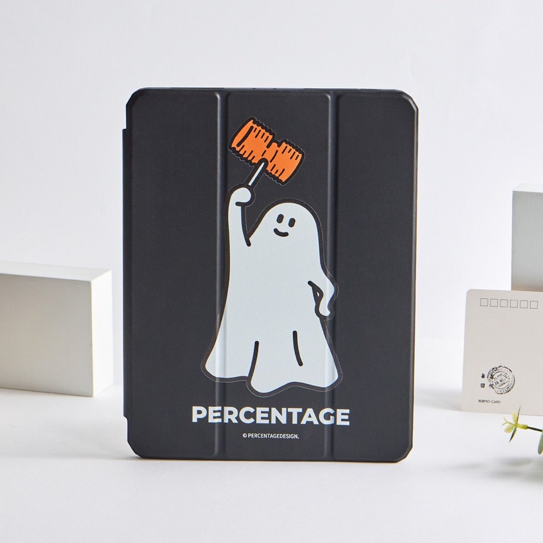 Percentage高举槌强悍磁吸iPad三折保护壳 - 平板/电脑保护壳 - 塑料 多色