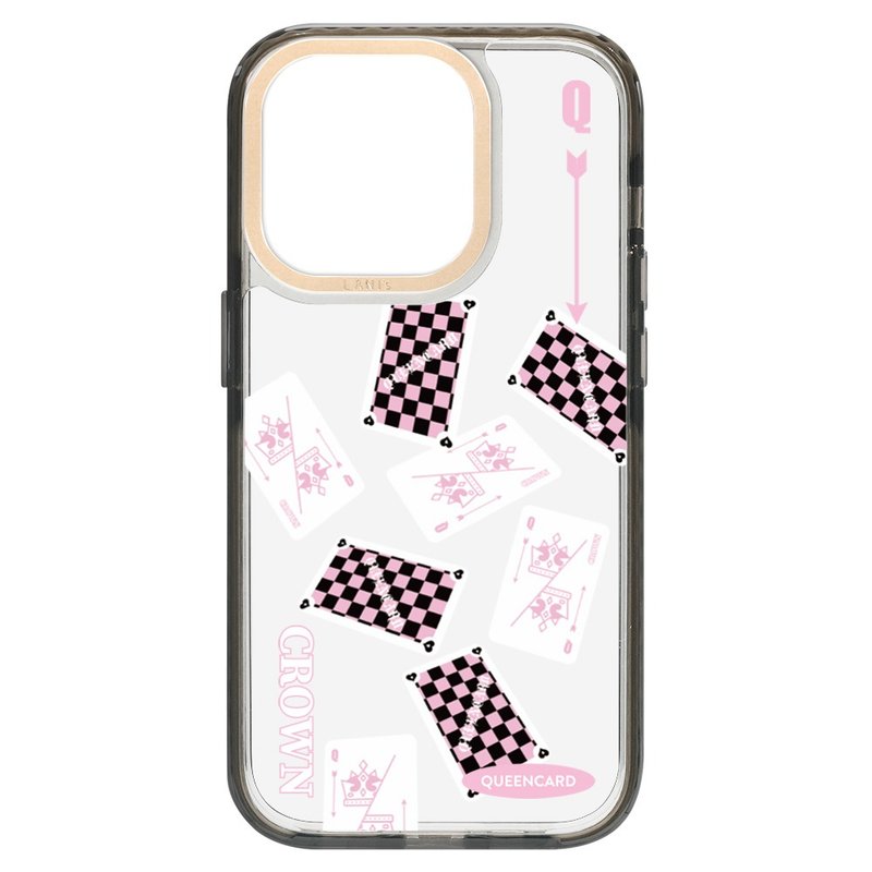 Q2/pack of cards 防摔手机壳透黑框 iPhone 16 15 14 13 Pro Max - 手机壳/手机套 - 环保材料 透明