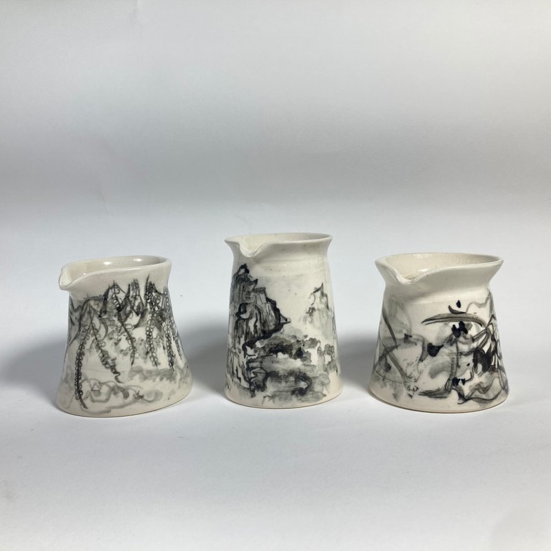 墨海-茶海 - 茶具/茶杯 - 瓷 白色