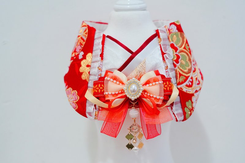 Crazy de Wan Kimono 和服特典系列 (Temari てまり) - 衣/帽 - 其他人造纤维 红色