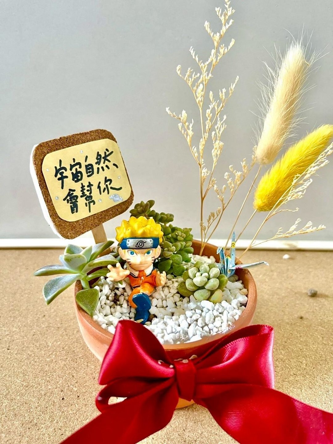 台中多肉组盆 多肉植物 日式枯山水 火影忍者 漩涡 鸣人 Naruto - 植栽/盆栽 - 植物．花 绿色