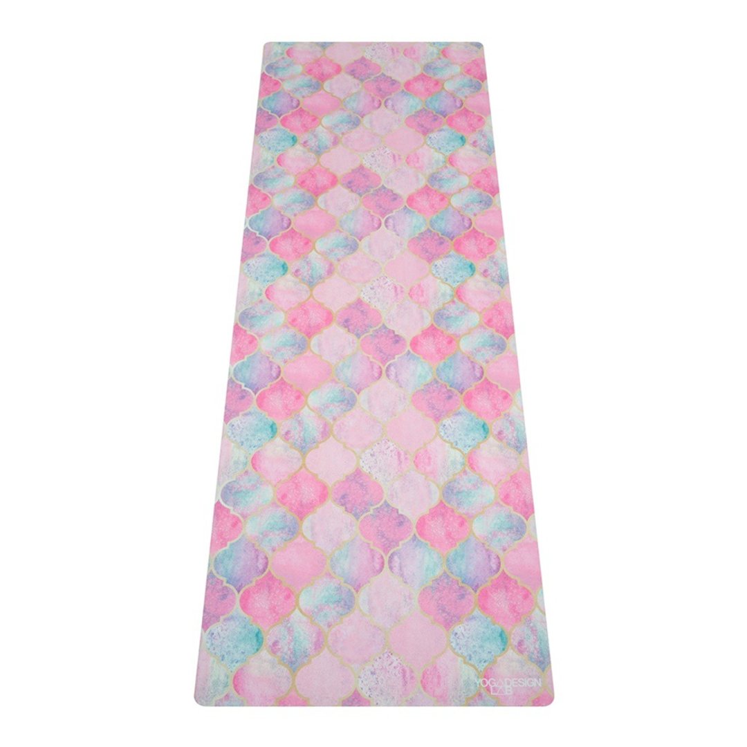 【Yoga Design Lab】Combo Mat 天然橡胶瑜珈垫3.5mm - Monaco - 瑜珈垫 - 其他材质 粉红色