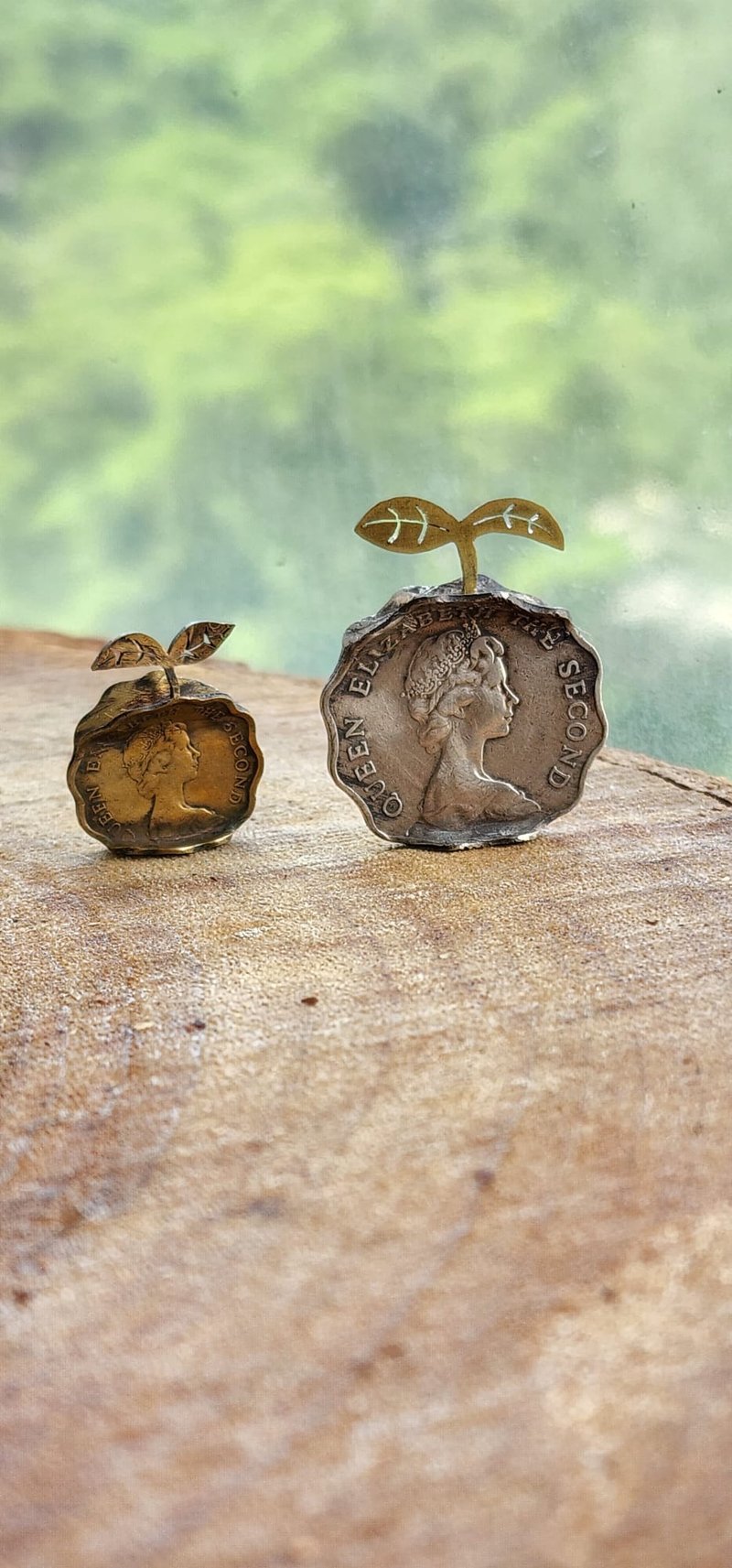 硬币改造摆设 (不屈大草) - 摆饰 - 其他金属 银色