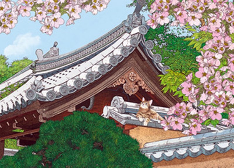 520片夜光拼图--春天里的笑颜 - 拼图 - 纸 