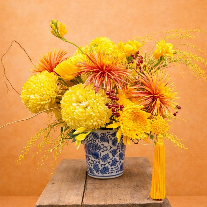 马年富贵高升新春花礼 过年盆花 开幕乔迁 新春盆花 - 摆饰 - 植物．花 