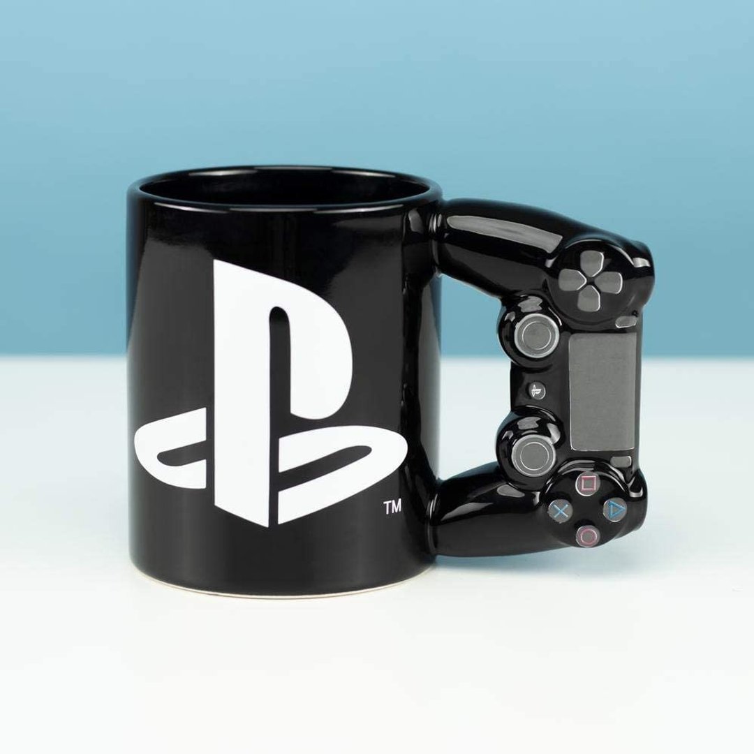 官方授权英国 Paladone 加大码PlayStation手制杯 - 保温瓶/保温杯 - 瓷 