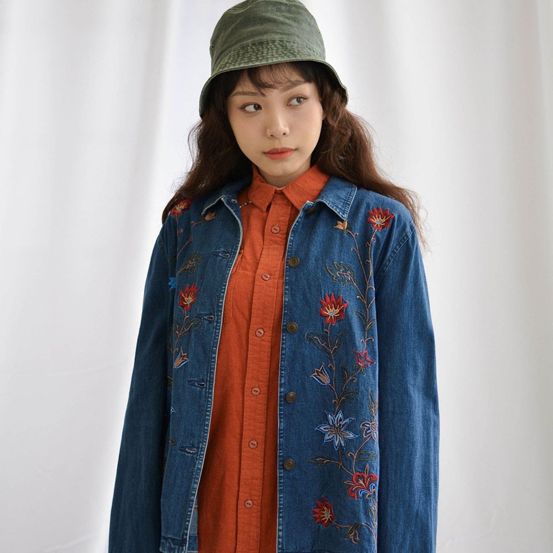 芙花  |  古着牛仔外套 - 女装休闲/机能外套 - 其他材质 