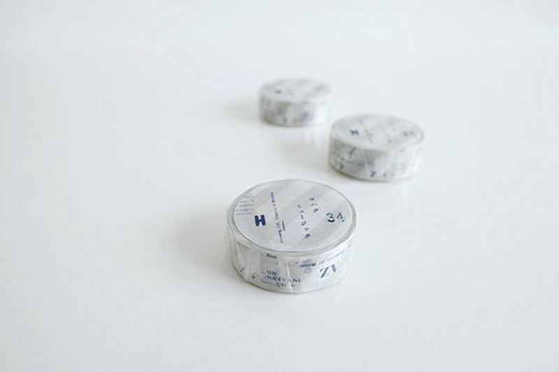 YOHAKU纸胶带 Y-051 手帐素材 手帐 手作  日本文具 - 纸胶带 - 纸 白色