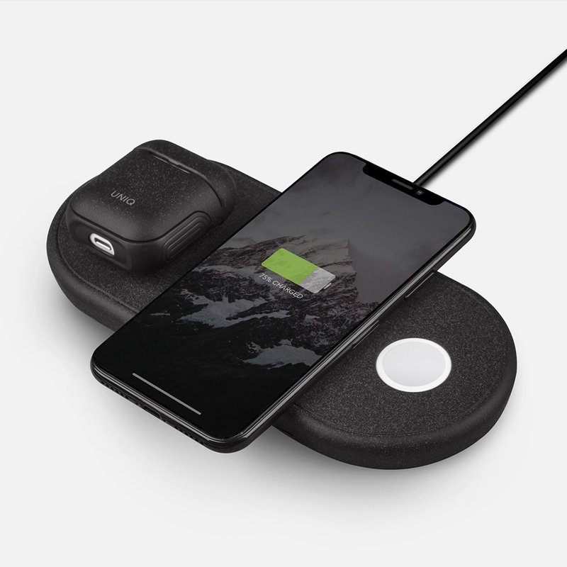 Aereo  三合一苹果快速无线充电盘+PD18W快充充电线头 - 手机充电及周边 - 其他材质 黑色