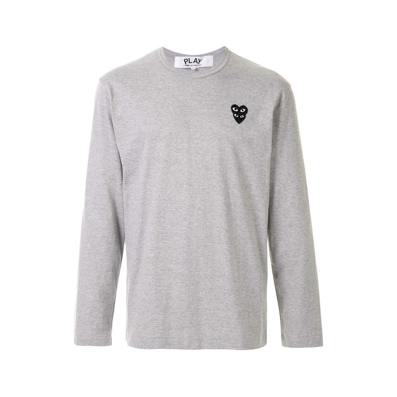 PLAY COMME DES GARÇONS T-shirt - 男装上衣/T 恤 - 棉 灰色