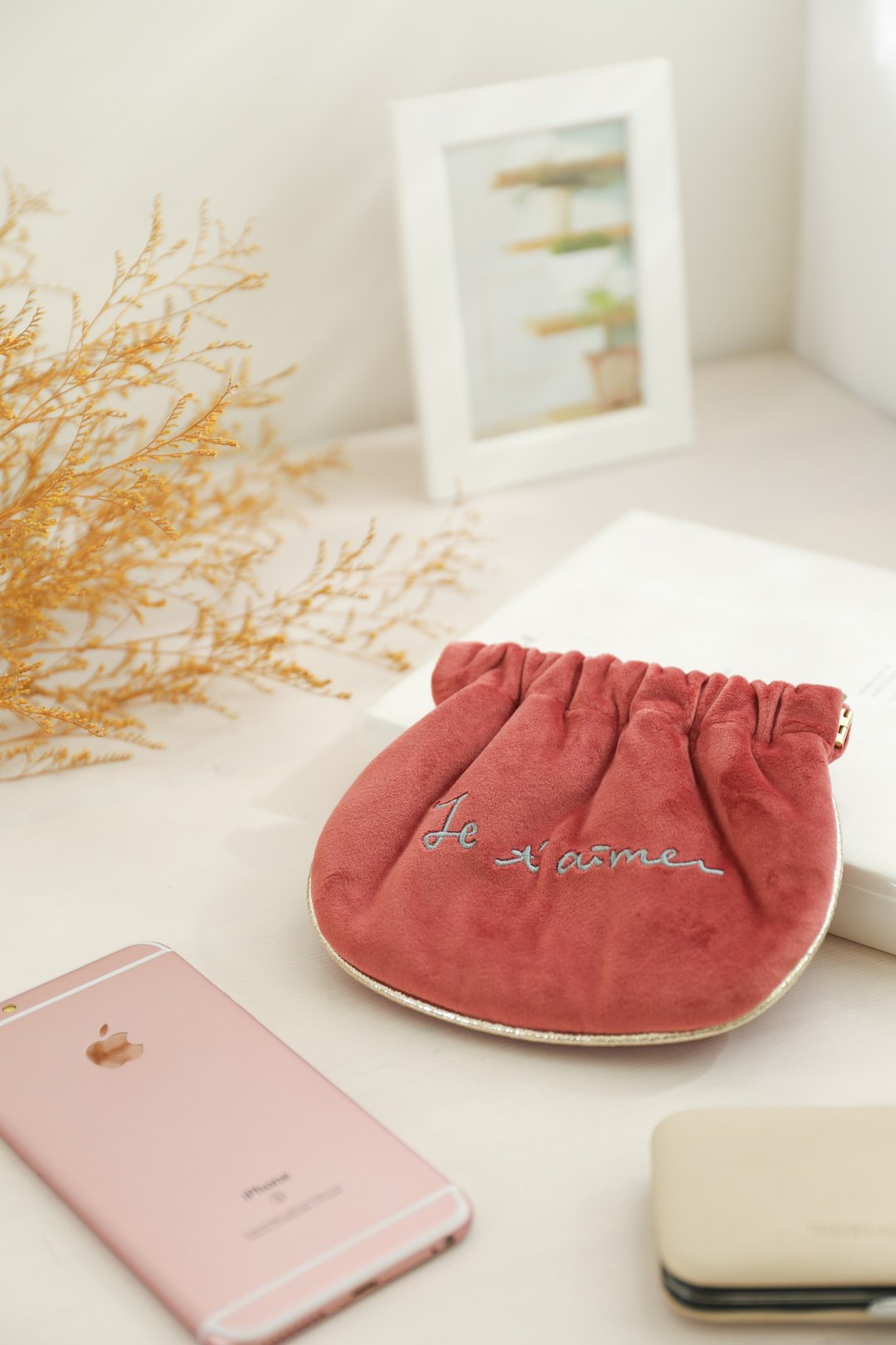 【秋冬新时尚】短绒毛弹片包包 | 2655735 Jeantopia - 零钱包 - 棉．麻 