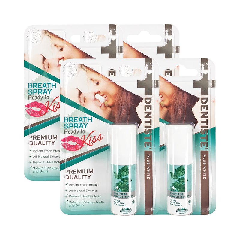 DENTISTE'牙医选口腔卫生喷液15ml (4入组) - 牙刷/口腔清洁 - 其他材质 