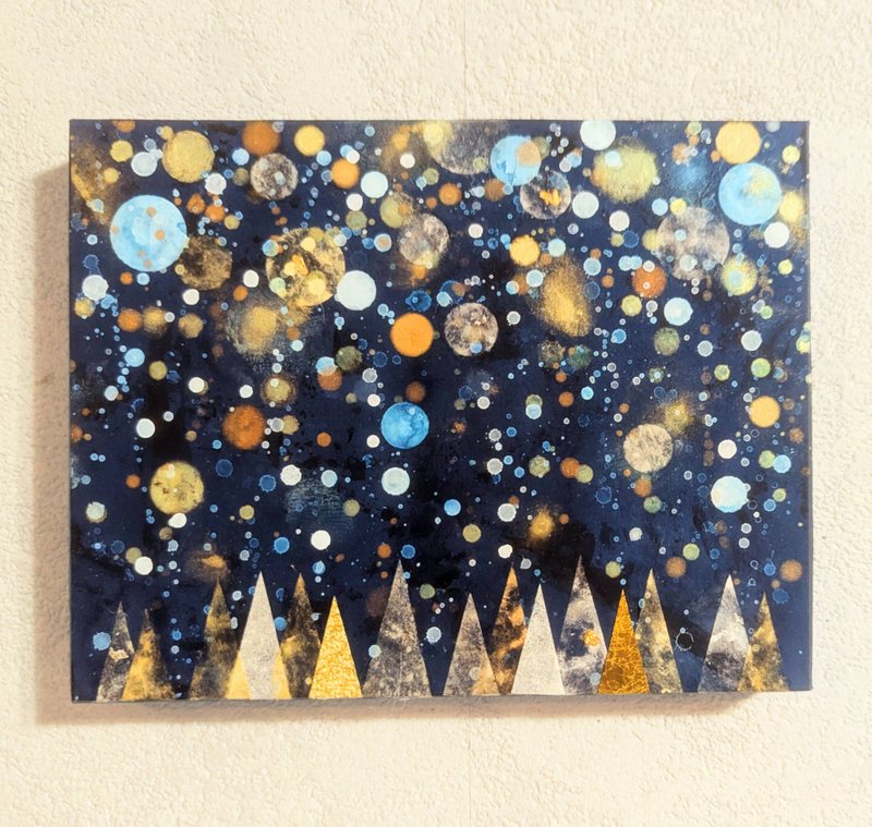 Snow Forest F0 - 海报/装饰画/版画 - 木头 蓝色