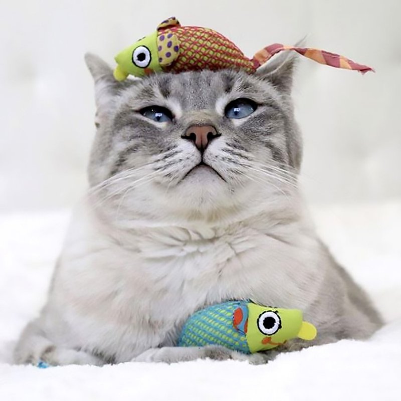 猫草玩具 健齿网状鼠 (2入) 猫咪洁牙 - 玩具 - 其他材质 