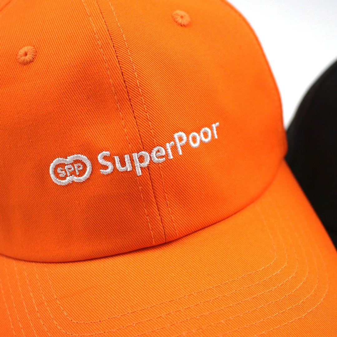 泰国篇 Special Super Poor Caps 棒球帽 - 帽子 - 棉 多色