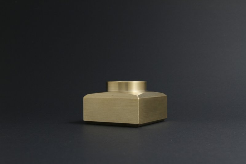 黄铜笔座_方 / 复古外型的浪漫 - 笔筒/笔座 - 铜/黄铜 金色