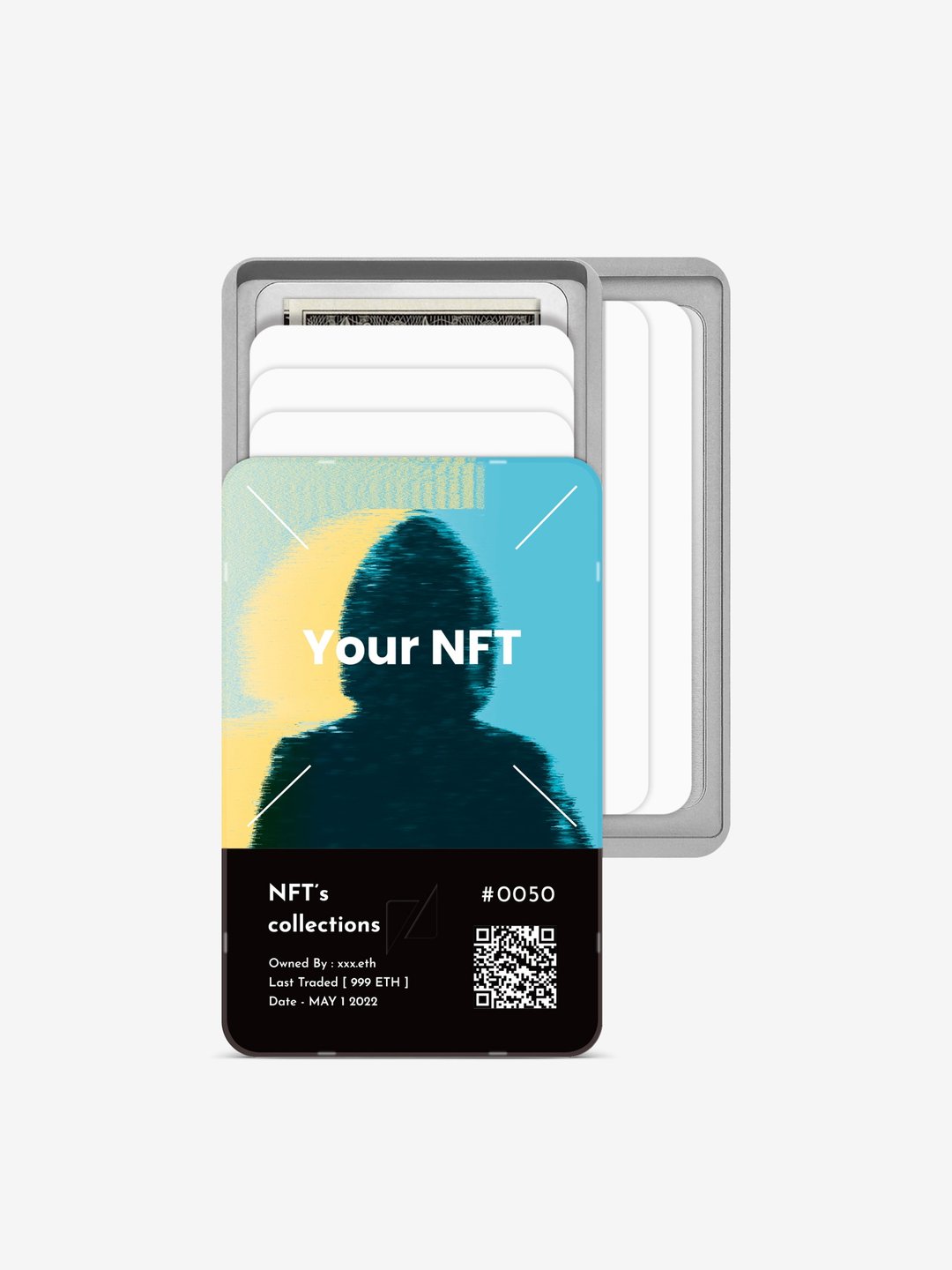 Zenlet 2 系列 RFID 防盗行动钱包 NFT 定制化面版 - 皮夹/钱包 - 铝合金 多色