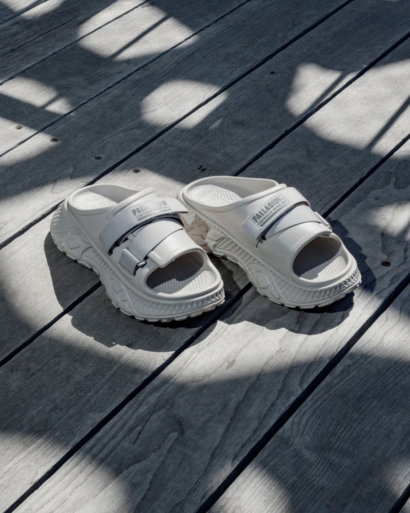 PALLADIUM  OFF/BOUND 波浪潮流拖鞋 城市灰 74480 - 拖鞋 - 其他材质 