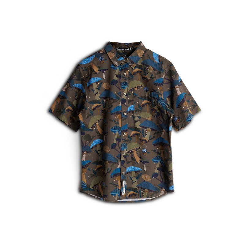 【KAVU】River Wrangler 男款经典休闲衬衫 蘑菇王国 #5036 - 男装衬衫 - 棉．麻 多色