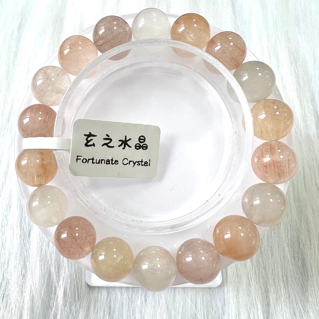 粉兔毛手串 | 水晶 | 水晶手串 | 水晶手链 | 水晶手链 - 手链/手环 - 水晶 粉红色