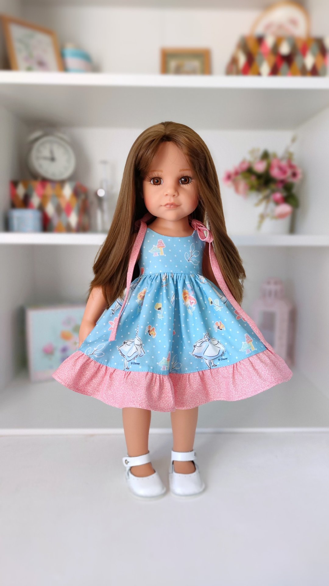 Gotz doll sundress Gotz doll clothes Doll sundress - 玩具/玩偶 - 棉．麻 多色