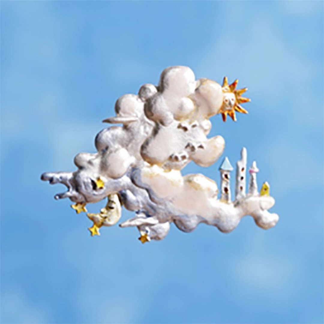 Heaven King Grimison Glory / Pin Brooch PB034 - 胸针 - 其他金属 白色