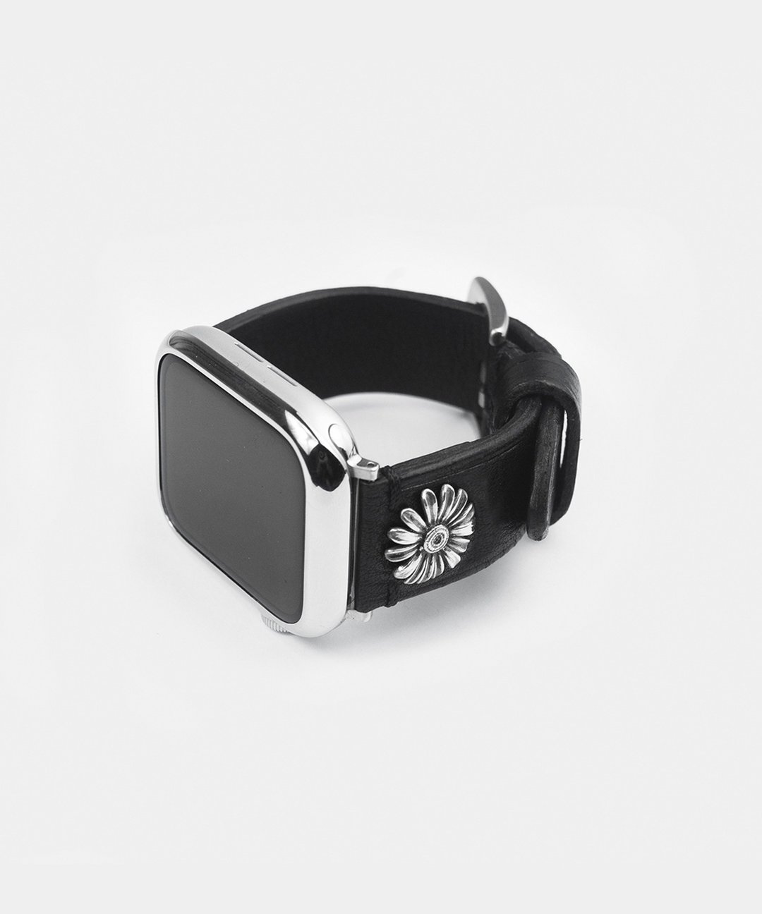 Daisy Apple Watch Strap - 表带 - 真皮 黑色