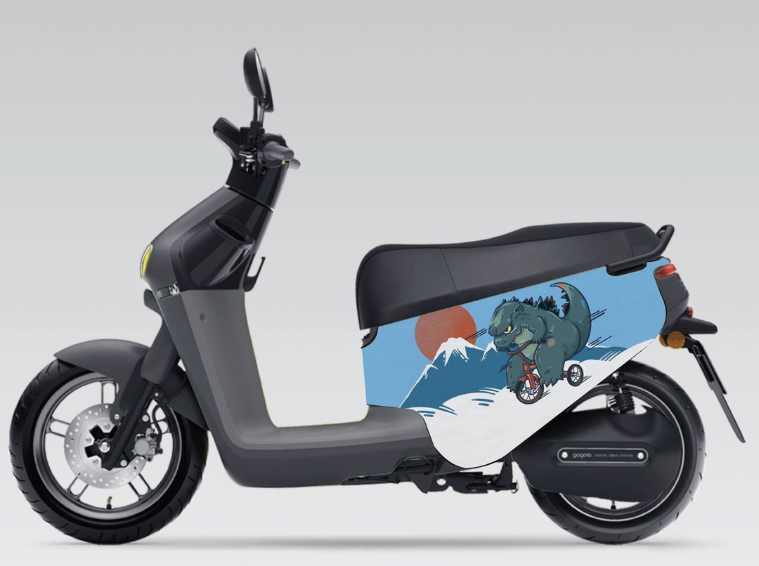 Gogoro 防刮车套 2代 3代 viva, mix  Ai1 Ai3 UR2 恐龙 - 其他 - 聚酯纤维 