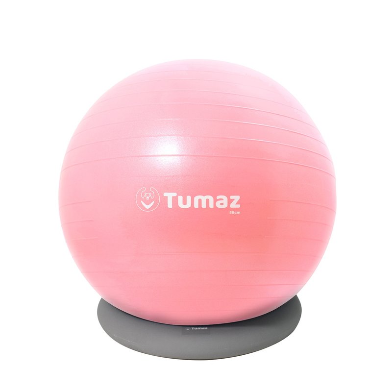 【Tumaz月熊】瑜珈球的家 | 充气式瑜珈球座 - 运动配件 - 橡胶 灰色