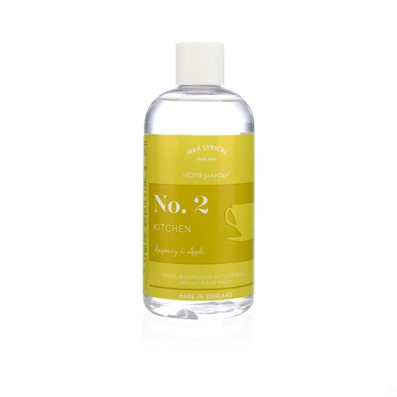 英伦香氛HomeScenter 覆盆子和苹果(补充瓶)250ml - 香薰/精油/线香 - 塑料 黄色
