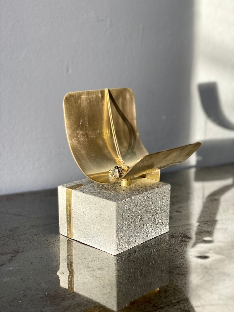 mulch tray - 摆饰 - 铜/黄铜 金色