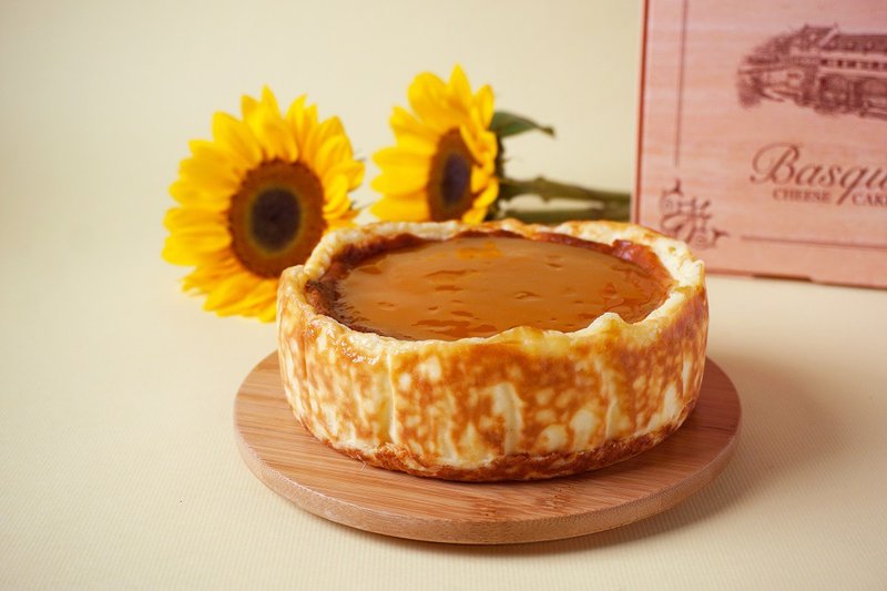 【巧克力云庄】季节限定-香芒果泥巴斯克 (6寸) - 蛋糕/甜点 - 新鲜食材 橘色