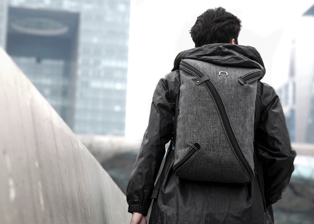 UNO II 一体成型后背包 30L - 月球灰 - 后背包/双肩包 - 防水材质 灰色