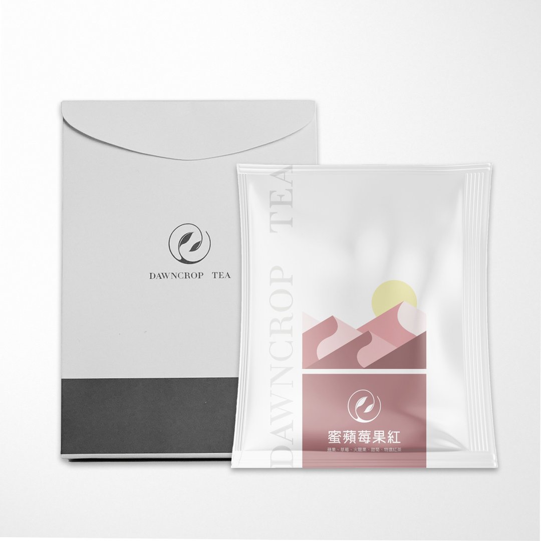 【五倍券优惠】蜜苹莓果红－3入组 I 原片苹果/红茶/草莓/红龙果 - 茶 - 纸 白色