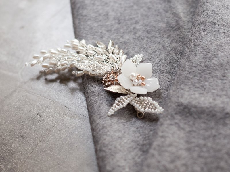 [ Cathy ]  新娘发饰 手作 婚礼饰品 - 发饰 - 其他金属 