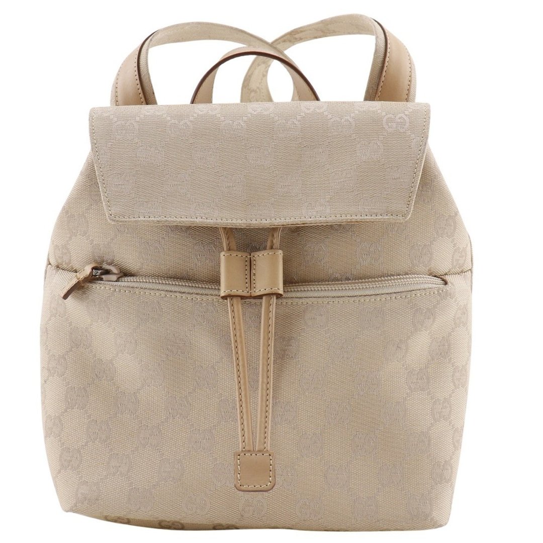 【日本直送】GUCCI 古驰 后背包 003.0242 GG帆布 米色 女性【二手】 - 后背包/双肩包 - 其他人造纤维 咖啡色
