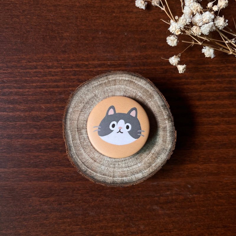 奔驰猫小徽章 - 其他 - 塑料 橘色