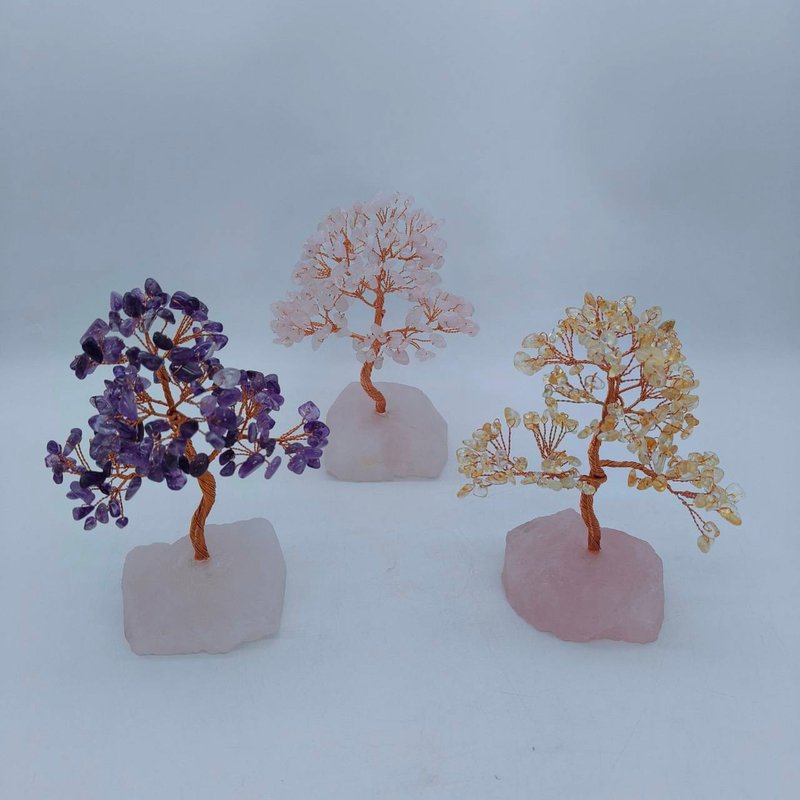 水晶树　粉水晶原矿水晶树　不含绿色底盘 - 摆饰 - 其他材质 