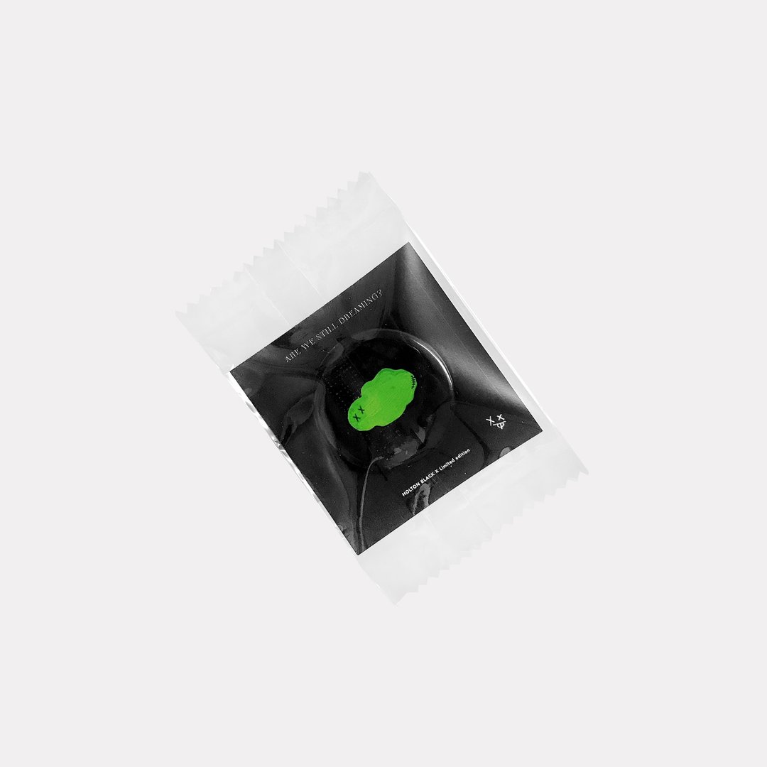 BLEEDING 徽章 - 徽章/别针 - 防水材质 绿色